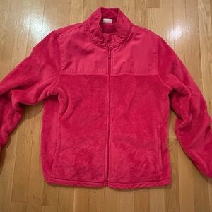 Danskin Red Fleece Jacket